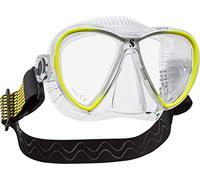Scubapro Synergy Twin Trufit Diving Mask Transparente,Amarillo