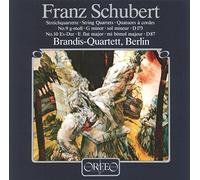 Scubert : Quatuors à cordes n° 9 et 10. Quatuor Brandis.