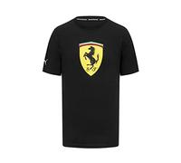 Scuderia Ferrari - Large Shield Tee - Men - Black - Size: XL
