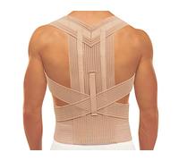 Scudotex Corrector Postural De Hombros Anatómico Con Ballenas Y Fajá Elástica Lombar De Cm 16 Talla 5-1 unidad
