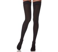 Scudotex Media Larga Auto-Adherente 140 Denier En Malla A Red Microfibra Opaca Lujo Color Negro Talla 2-1 unidad