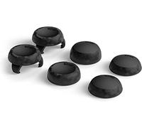SCUF Control Empuñaduras para el Pulgar - Pack de 6 con 2 Bases - Táctica - Empuñaduras de Pulgar para Joystick Para Xbox One y Xbox Series X|S, PS4, PS5, Nintendo Switch Controlador Pro - Negro