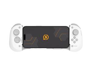 Scuf NOMAD Mando iPhone Inalámbrico para Móviles - Paletas Traseras - Sticks Antidrift - Bluetooth 5.0 Conectividad - PS Remote, Xbox Game Pass, Apple Arcade, Steam Link - Blanco