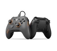 SCUF VALOR PRO - Controlador Xbox de rendimiento con cable, paletas traseras personalizables, disparadores instantáneos, palancas de efecto Hall, controles de audio, Xbox Series X|S, Xbox One, gris