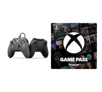 Scuf VALOR PRO Mando Xbox- Gris Acero + Xbox Game Pass Premium - Suscripción de 1 meses - Código de descarga