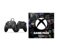 Scuf VALOR PRO Mando Xbox- Negro + Xbox Game Pass Premium - Suscripción de 1 meses - Código de descarga