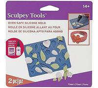 Sculpey APM-62 APM-62-Moldes Flexibles con diseño de Flores