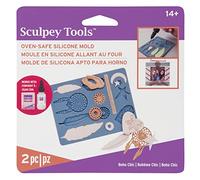 Sculpey APM-63 APM-63-Molde Flexible para repostería, Silicona, Boho Chic
