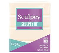 Sculpey III arcilla polimérica 2 onzas translúcida