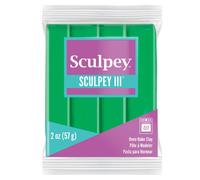 Sculpey III Polymer Oven-Bake Clay Emerald Green Non Toxic 2 oz. ba