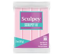 Sculpey III Polymer OvenBake Clay Ballerina Pink Non Toxic 2 oz bar Great for modeling sculpting holiday DIY mixed med