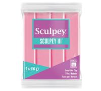 Sculpey III Polymer OvenBake Clay Dusty Rose Non Toxic 2 oz bar Great for modeling sculpting holiday DIY mixed media a