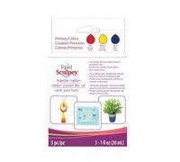 Sculpey Juego de 3 botellas de arcilla líquida de colores primarios - 30 m