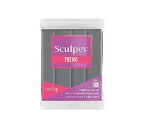 Sculpey Polyform - Arcilla para esculpir Premo, pizarra, 2 onzas