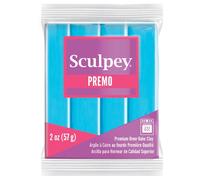 SCULPEY Premo Polmero horno de horno Turquoise no txico 2 oz. barra ideal para joyas que hacen festivos bricolaje de medios mixtos y proyectos de h