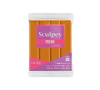 Sculpey Premo Sculpey PE02-5012 - Arcilla polimérica de 2 onzas, naranja quemado