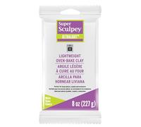 Sculpey Ultralight Polymer Clay 8oz-White Arcilla polimérica, Cartón, Blanco, 8 oz (227 g)