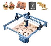 Grabador láser SCULPFUN S9 5W, metal de alta precisión, grabado y corte rápidos, corte de madera de 15 mm, 410 x 420 mm, para madera acrílica