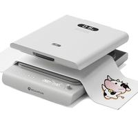SCULPFUN H1 Prensa Termica Automática, Prensa de Calor con Pantalla LED Digital, Control De Temperatura, Presión Ajustable de 3 Niveles, 38x38cm Impresora DTF Textil, Camisetas DIY, Vinilo