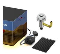 SCULPFUN iCube Serie 5 W 10 W Juego de accesorios especializados para cortar placas de panal de abeja, bomba de aire de 15 L/min, bajo ruido, baja vibración, flujo de aire estable, reducción de humo