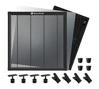 SCULPFUN Laser Honeycomb 400 x 400 - Mesa de trabajo con láser H3 con 8 clips metálicos profesionales. El banco de trabajo es para grabar y cortar diodos y láser de CO2