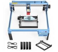 SCULPFUN Máquina de grabado láser de 10 W con rodillo giratorio de 360° grabado láser CNC DIY y cortador láser, límite de alta precisión riel deslizante lineal de calidad industrial eje X