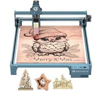 SCULPFUN Máquina de grabado láser S9 Pro, 10 W, cortador láser de alta precisión, grabado y corte de cuero de madera, enfoque preciso, láser ultrafino, gran superficie de grabado 400 x 410 mm