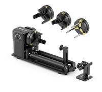 SCULPFUN RA Pro Max - Rodillo giratorio 4 en 1, portabrocas giratorio para grabador láser serie S9 S30 Ultra SF-A9, módulo de grabado multifunción de eje Y para grabado láser de objetos redondos