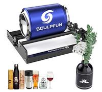 SCULPFUN Rodillo Giratorio Láser, Máquina de Grabado Con Rotación de 360° Para Objetos Cilíndricos, Compatible Con La Mayoría de Grabadores