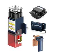 SCULPFUN S30 Pro 10W Módulo láser Lentes intercambiables Limpieza y corte asistidos por aire incorporados Bomba automática asistida por aire de 30L/min para máquinas de grabado láser S9 S10 S30