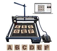 SCULPFUN S30 Pro Máquina de grabado láser con cámara CAM500 Lightburn, soporte de aire automático y mesa de trabajo láser de panal de abeja, 10 W de potencia de salida láser, corte láser, precisión