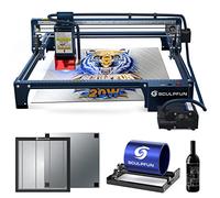 SCULPFUN S30 Pro Max 20W Grabador láser Automático asistido por aire 130W El cabezal láser más potente Diseño de lente hermético al polvo Con placa de panal de igual tamaño Rodillo láser 360