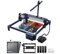 SCULPFUN S30 Pro Max Máquina de grabado láser con CAM500 cámara Lightburn, rotación de 360°, rodillo giratorio láser, 400 x 400 x 22 mm, control automático de aire