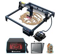 SCULPFUN S30 PRO MAX - Máquina de grabado láser con cierre B1, placas de panal de abeja y asistencia automática de aire, 20 W de potencia de salida, cortador láser, grabado láser para madera y metal