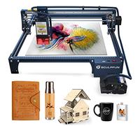 SCULPFUN S30 PRO MAX Máquina de grabado láser, Cortador láser de salida de 20 W, Asistencia automática de aire Máquina de grabado láser de mayor precisión para grabar de colores en acero metálico
