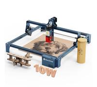 SCULPFUN S9 PRO de 10W Grabador láser DIY Tecnología de modelado de haz láser Límite de enfoque láser ultrafino de 0,06 mm Riel deslizante lineal de grado industrial de alta precisión Eje X