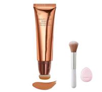 Sculpt Tape & Blush Duo - Blush And Bronzer,2 In 1 Liquid Contour Beauty Wand,Waterproof Liquid Blush Wand For Women,Lightweight Blendable For Shading, Flushed Cheeks (Highlight03#, Same size)