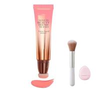 Sculpt Tape & Blush Duo - Blush And Bronzer,2 In 1 Liquid Contour Beauty Wand,Waterproof Liquid Blush Wand For Women,Lightweight Blendable For Shading, Flushed Cheeks (Blush04#, Same size)