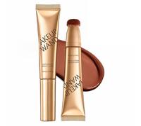 Sculpt Tape & Blush Tape Duo - Juego de rubor y bronceador, varita de belleza líquida impermeable para contorno, maquillaje en barra de contorno en crema con aplicador (contorno 02#)