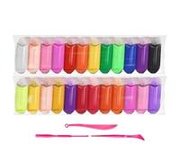 Sculpting Clay Set - Non Stick Modeling | Colorful Handmade with Safe Soft Texture & Easy Moulding for Home Classroom School Craft Activities Girls Boys Adults