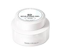 Sculpting Gel - white lilies Carving Nail Shine, Long Lasting Manicure