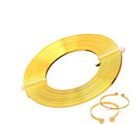Sculpting Wire, Flexible Wrapping Metal, Artistic Jewelry Beading Cable, Bendable Lightweight Design, Ideal for Crochet Crafts, Model Building, Gardening, Projects, Multi-Purpose Uses