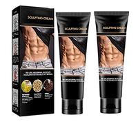Sculptique Abs Sculpting Cream,Fat Burning Cream for Belly, Sweat Cream Workout Enhancer, Belly Firming And Tightening Cream For Men,Skin Tightening Cream for Body (2pcs)