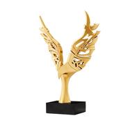 Sculpture Deco, Abstract Art Statue, Decoration Living Room, Bedroom Deco, Apartment Decorative Items Sculptures,Gold C