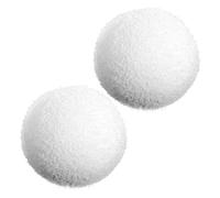 -Scum -Absorber - Bolas de filtro para hacer frío | ICE BAD DEBRISS Collector | 2 bolas de esponja de limpieza reutilizables, eliminador de suciedad para piscina y spa, esponja de suciedad, lavable