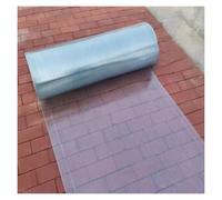 Scumlovy Lámina de policarbonato para techos de 1,0 mm, película transparente para invernaderos, resistente a los rayos UV, transparente, para invernaderos, jardinería, agricultura, fácil instalación