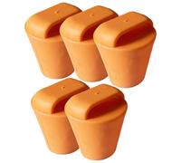 Scupper Plugs para kayak - Juego de 5 tapones de desagüe con cierre de mamparo, accesorios de remo, piezas de repuesto para río, costa, lago, pesca, deportes acuáticos al aire libre