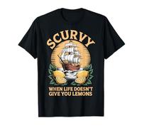 Scurvy When Life Doesn'T Give You Lemons Camiseta
