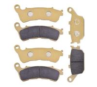 SCUUBE para Hon&da CBF600N CBF600S ABS 2008-2011 CBR600F ABS 2011 2012 2013 CBR600 CBF600 CBR CBF 600 Pastillas De Freno Delanteras Y Traseras De Motocicleta Semimetálicas Ruido bajo