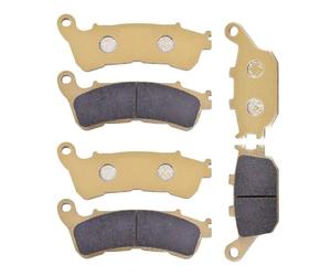 SCUUBE para Hon&da CBF600N CBF600S ABS 2008-2011 CBR600F ABS 2011 2012 2013 CBR600 CBF600 CBR CBF 600 Pastillas De Freno Delanteras Y Traseras De Motocicleta Semimetálicas Ruido bajo
